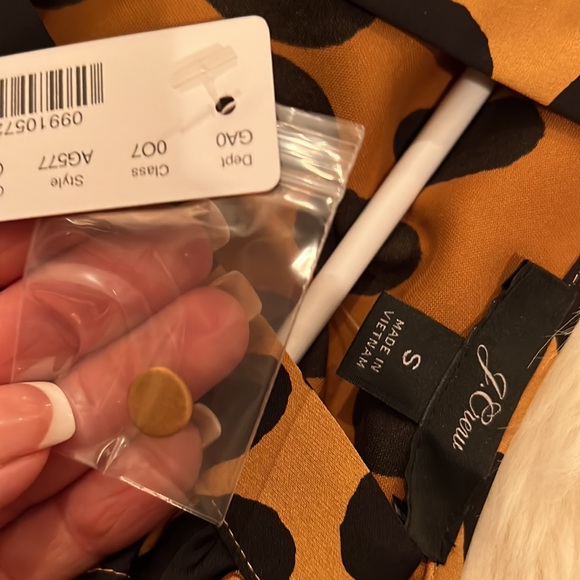 NWT J Crew animal print blouse - Picture 7 of 8